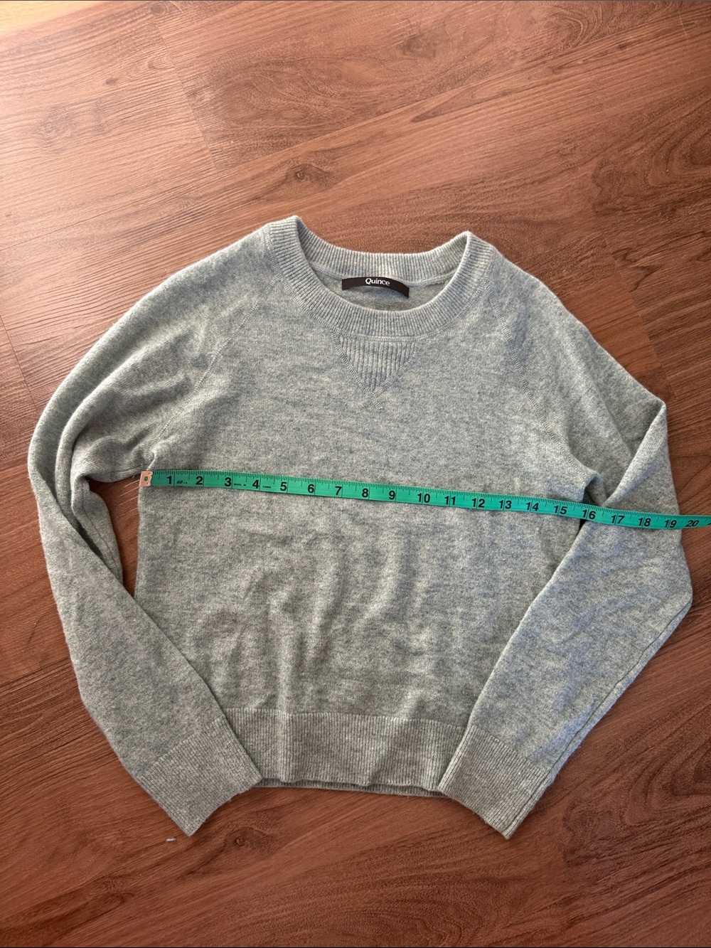 Quince Cashmere Sweater XS Mint Green